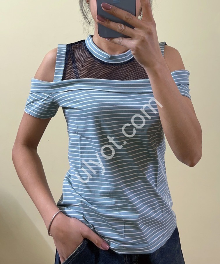 ФУТБОЛКА (44-50) БЛАКИТНИЙ A884