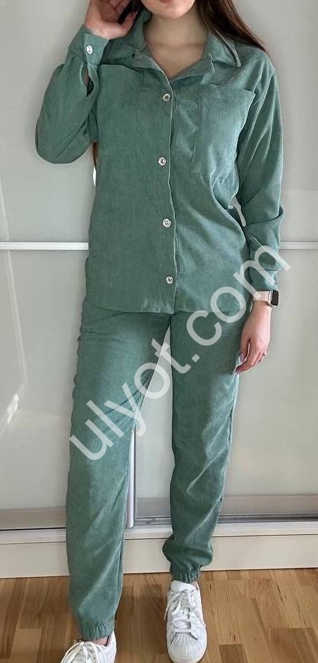 КОСТЮМ (42-52) МЯТА 2433