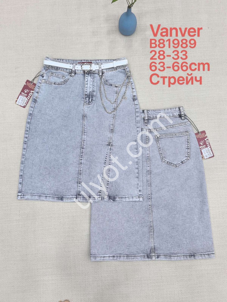 ЮБКА VANVER (28-33) ГОЛУБОЙ 81989