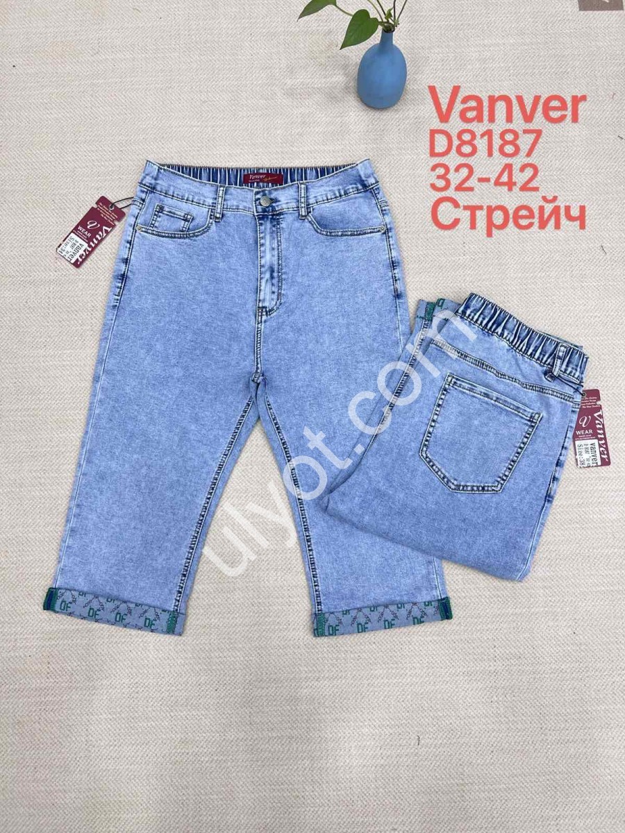 БРИДЖИ VANVER (32-42) СВ.СИНИЙ 8187