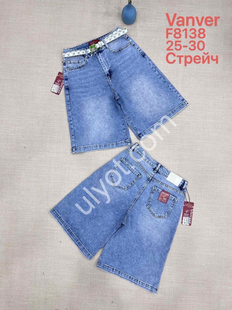 ШОРТИ VANVER (25-30) СВ.СИНІЙ 8138
