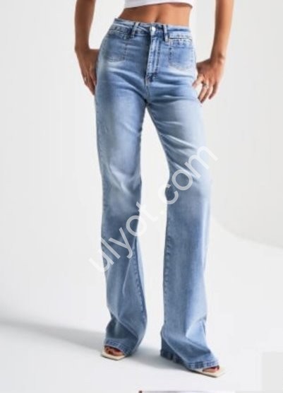 ДЖИНСИ IT'S BASIC (34-42) БЛАКИТНИЙ 3852