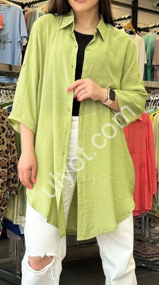 ТУНІКА JJF (XL-4XL) ОЛИВКА 501