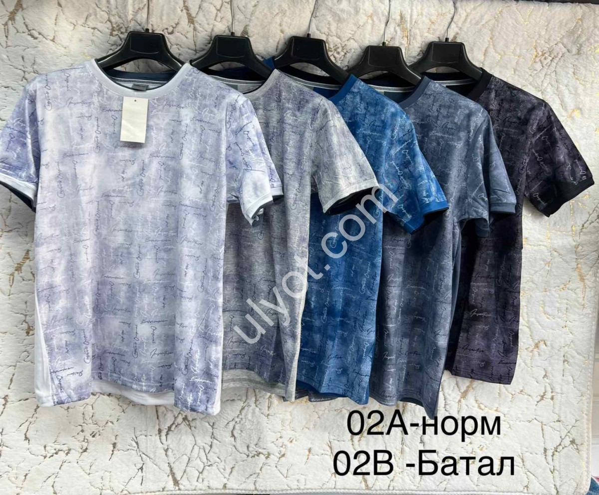 ФУТБОЛКА (XL-3XL) МІКС 02A