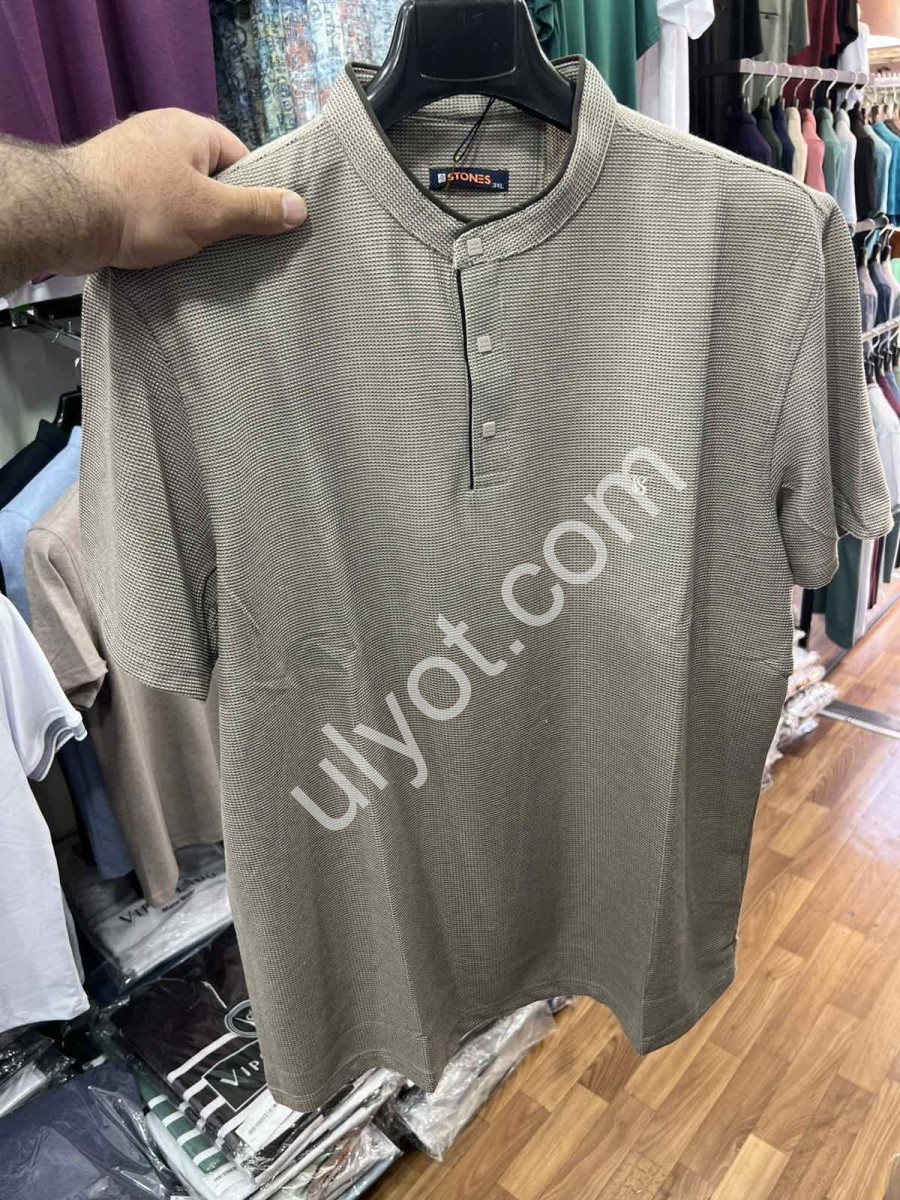 ФУТБОЛКА (3XL-6XL) СЕРЫЙ 5526