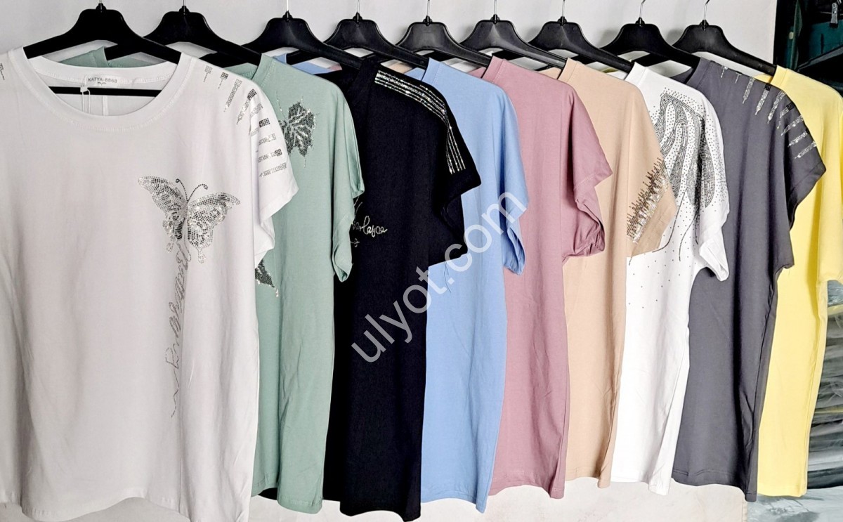 ФУТБОЛКА (ONE SIZE 48/54) МИКС 110