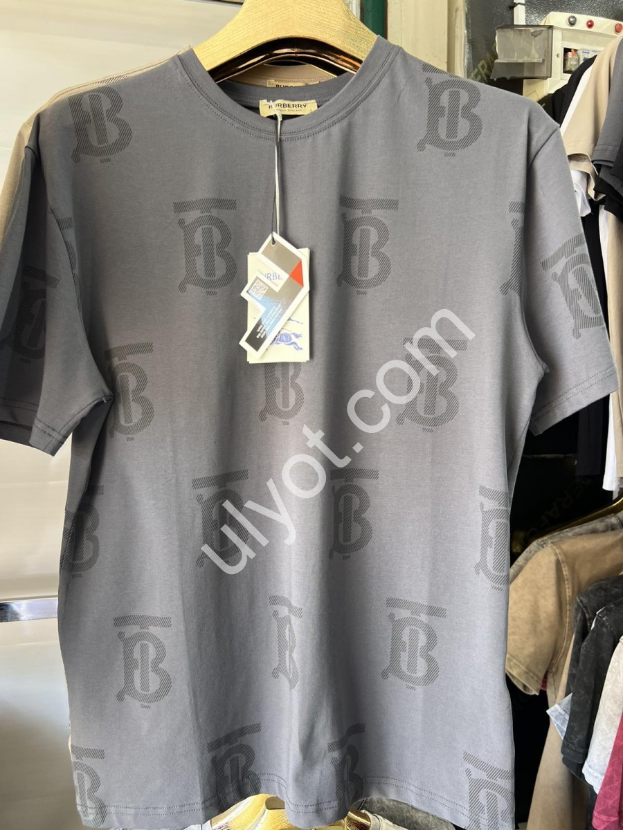 ФУТБОЛКА B50 (S-2XL) Т.СІРИЙ