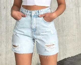 ШОРТИ WOMAN DENIM (34-40) БЛАКИТНИЙ 1274