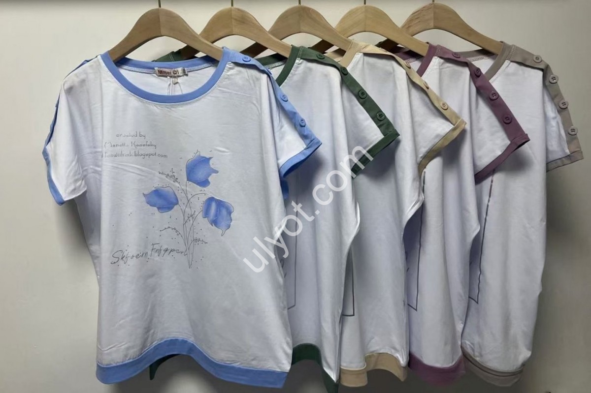 ФУТБОЛКА (2XL-5XL) Т.ЗЕЛЕНИЙ 1502