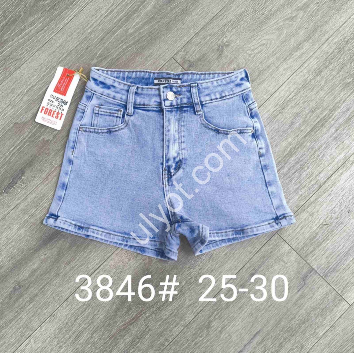 ШОРТИ FOREST JEANS (25-30) БЛАКИТНИЙ 3846