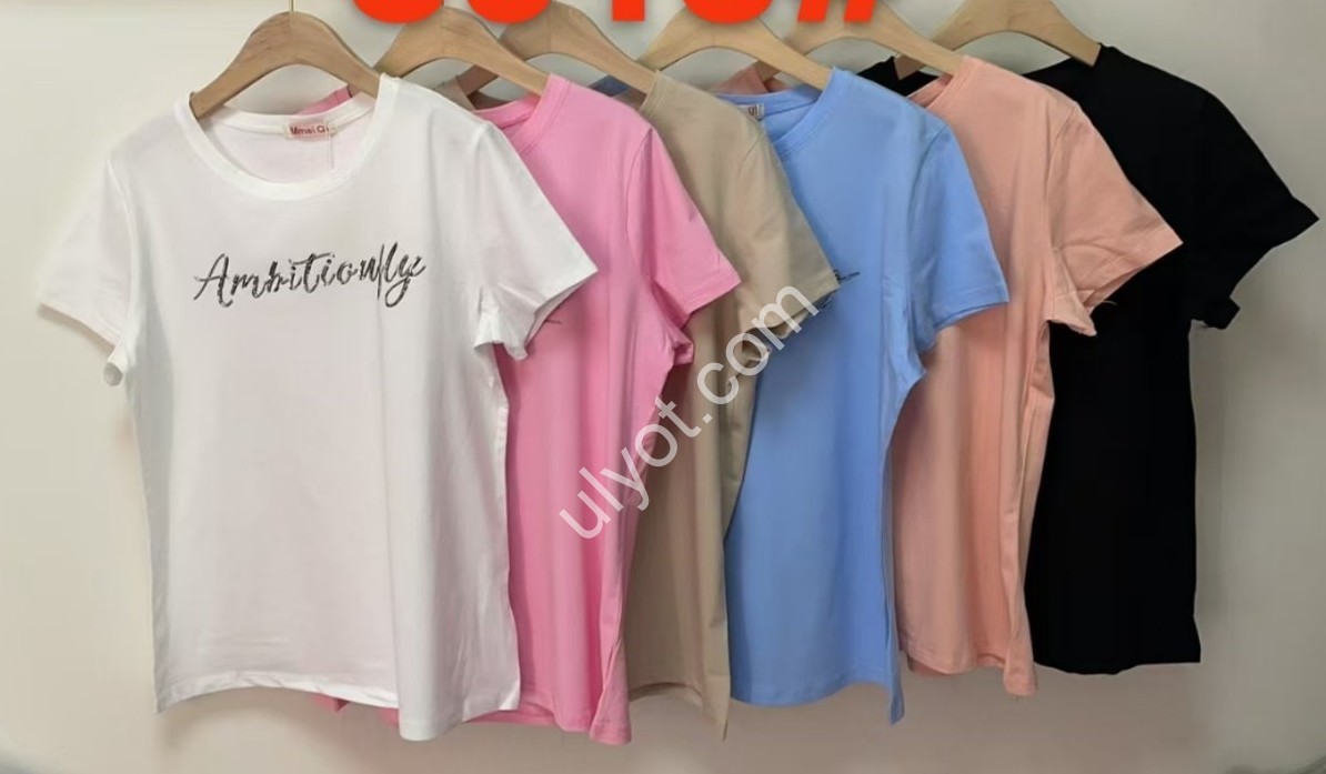 ФУТБОЛКА (ONE SIZE) КАМНІ МІКС 8513