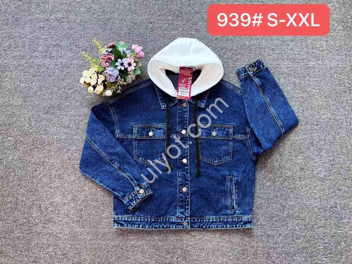 КУРТКА (S-2XL) СИНИЙ 939