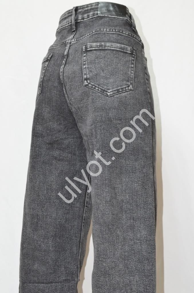 ДЖИНСЫ FOREST JEANS (25-30) ГРАФИТ BC3940