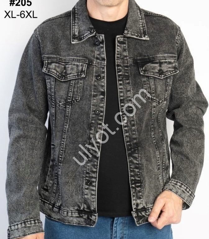 КУРТКА GAXGAX (XL-6XL) Т.СЕРЫЙ 205
