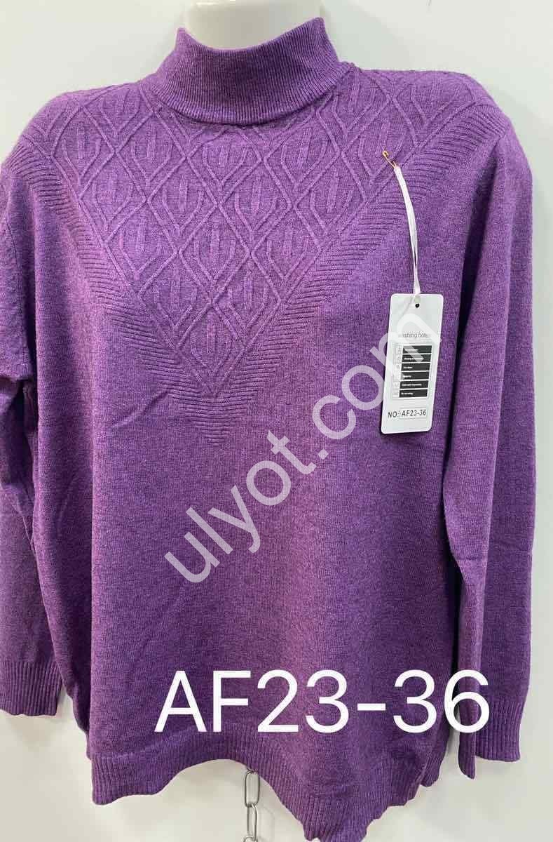 СВІТЕР (ONE SIZE 52-58) МІКС AF23-36