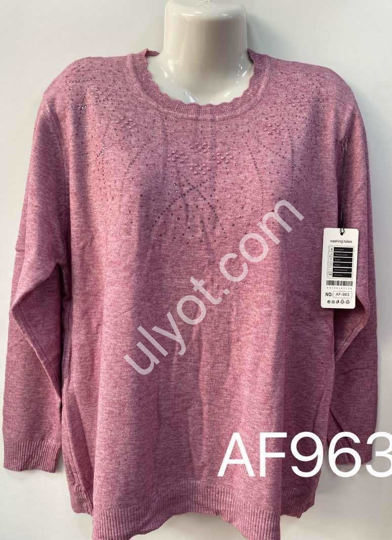 СВІТЕР (ONE SIZE 52-58) МІКС AF963