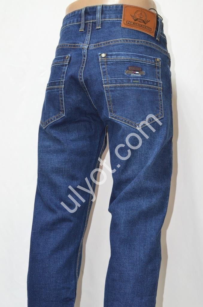 ДЖИНСЫ POKARO (32-38) Т.СИНИЙ 901