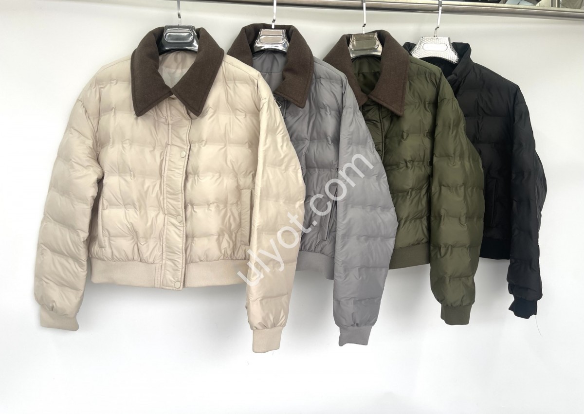 КУРТКА (M-2XL) Т.ЗЕЛЕНЫЙ 5001