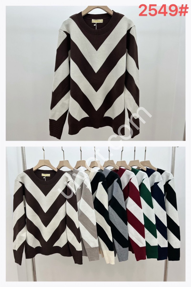 СВИТЕР (ONE SIZE 50-56) МИКС 2549