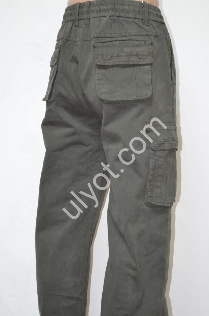 ДЖЕГИНСЫ AKPZEN (32-40) ХАКИ 8098-13