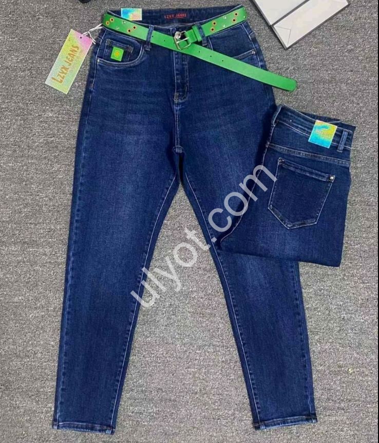 ДЖИНСЫ LZYX (28-33) СИНИЙ L88209