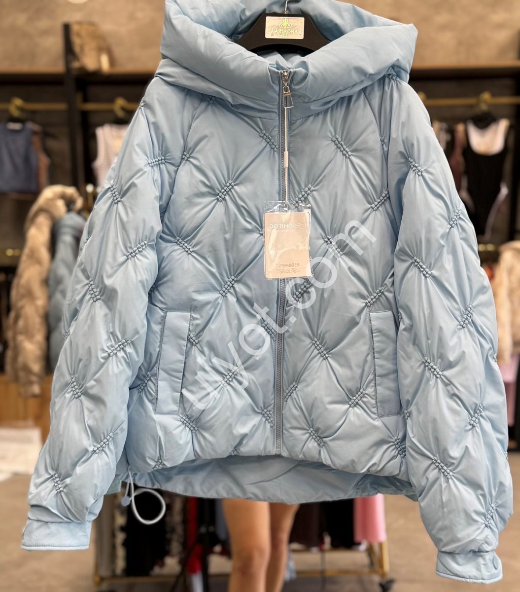 КУРТКА (M-2XL) БЛАКИТНИЙ 786