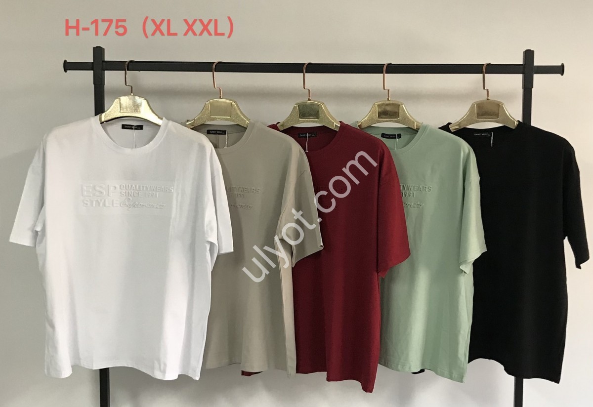 ФУТБОЛКА (XL-2XL) МИКС H 175