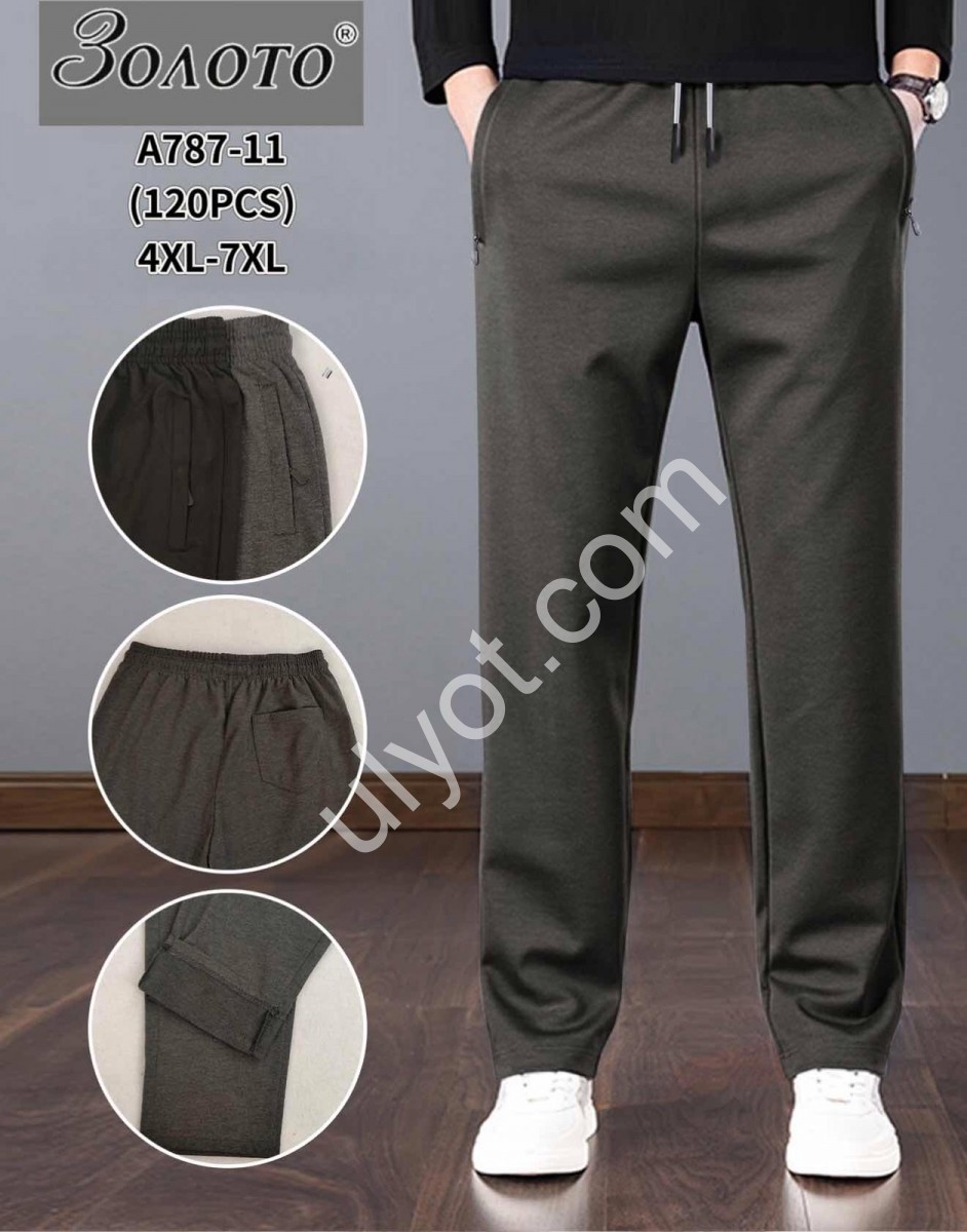 СПОРТ.ШТАНИ (4XL-7XL) МІКС A787-11