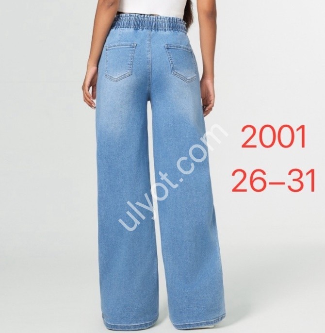 ДЖИНСЫ JELEEY (26-31) ГОЛУБОЙ 2001