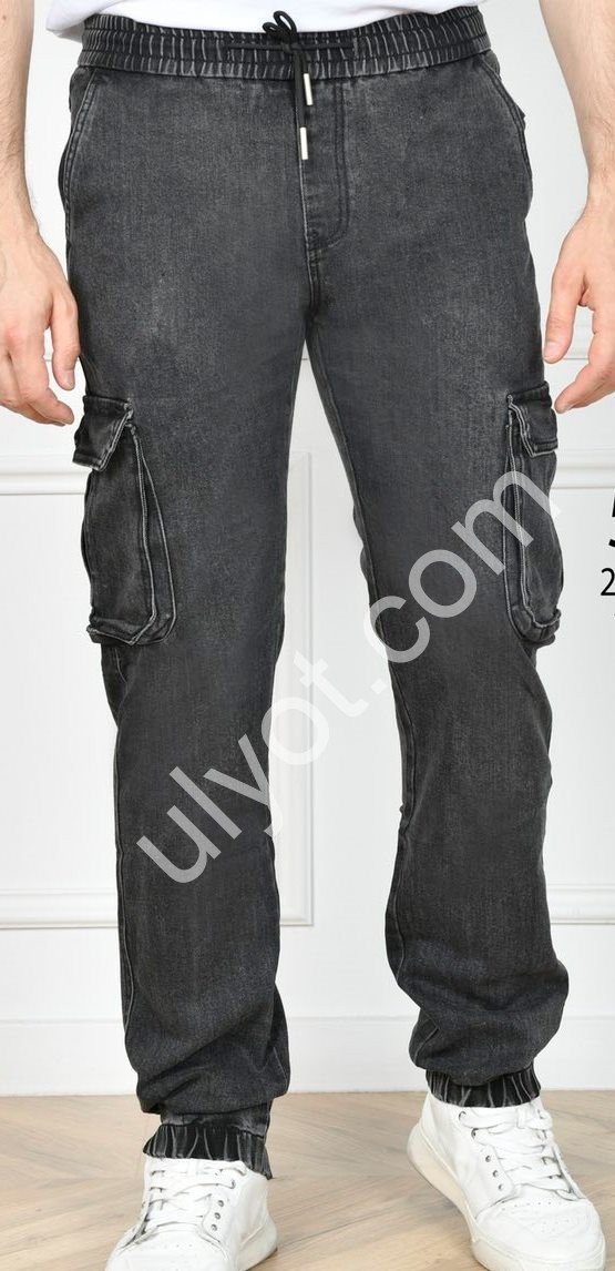 ДЖЕГИНСЫ LS JEANS (28-36) ГРАФИТ 504X