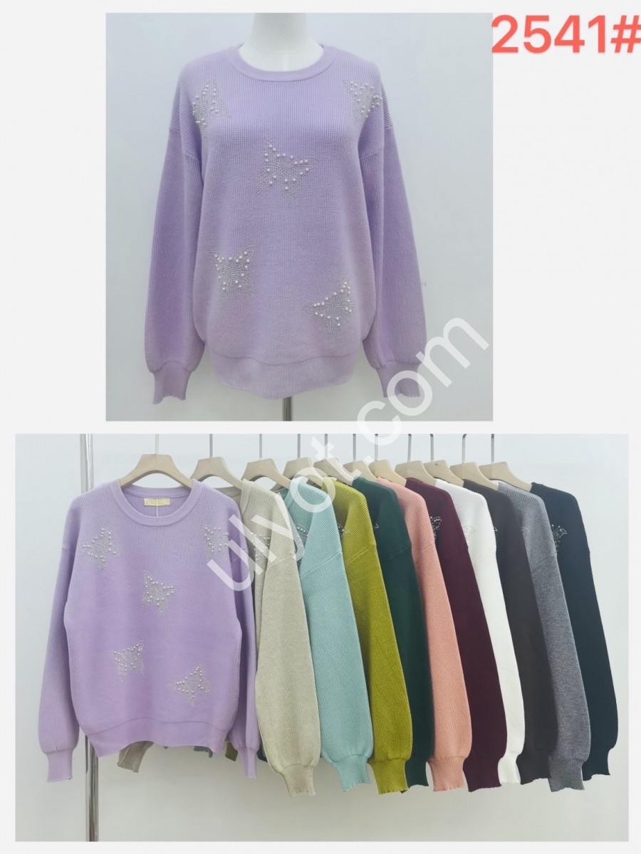 СВИТЕР (ONE SIZE 48-52) МИКС 2541