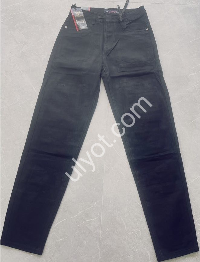ДЖИНСЫ LS JEANS (28-36) ЧЕРНЫЙ 907X