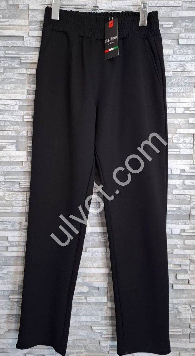 ШТАНЫ (S-XL) ЧЕРНЫЙ 0002