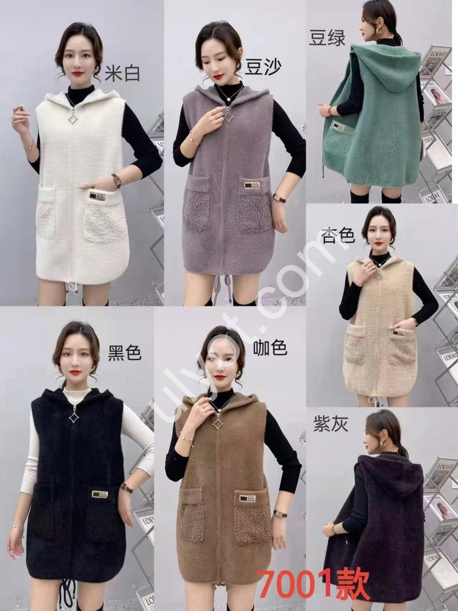 ЖИЛЕТКА (ONE SIZE 52-58) МІКС 7001