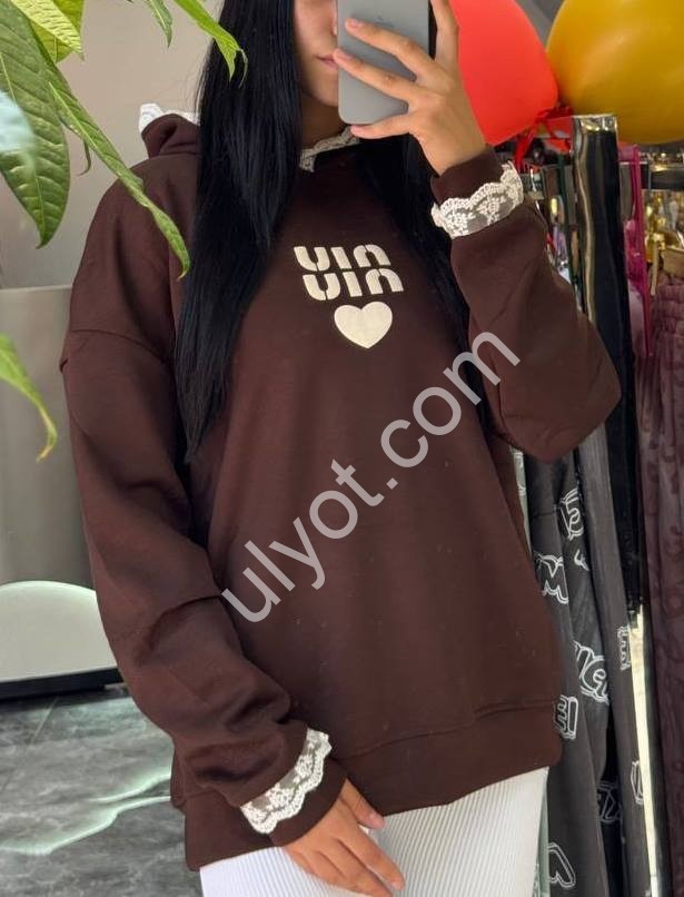 СВИТШОТ MIU40 (S-XL) МИКС 