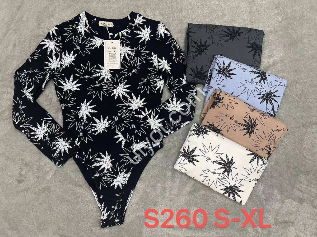 БОДИ (S-XL) ГРАФИТ S260