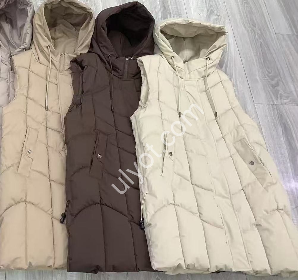 ЖИЛЕТКА (M-2XL) БІЖОВИЙ 6613