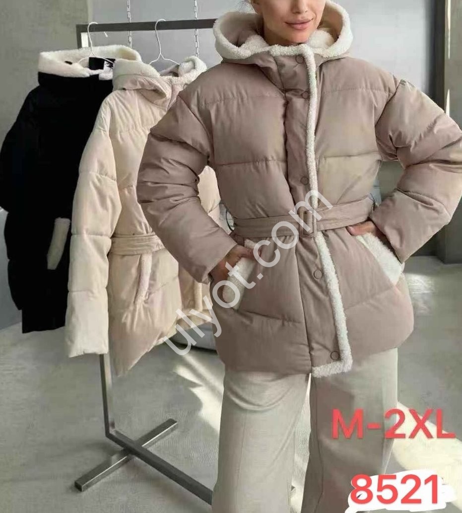 КУРТКА (M-2XL) БЕЖ 8521