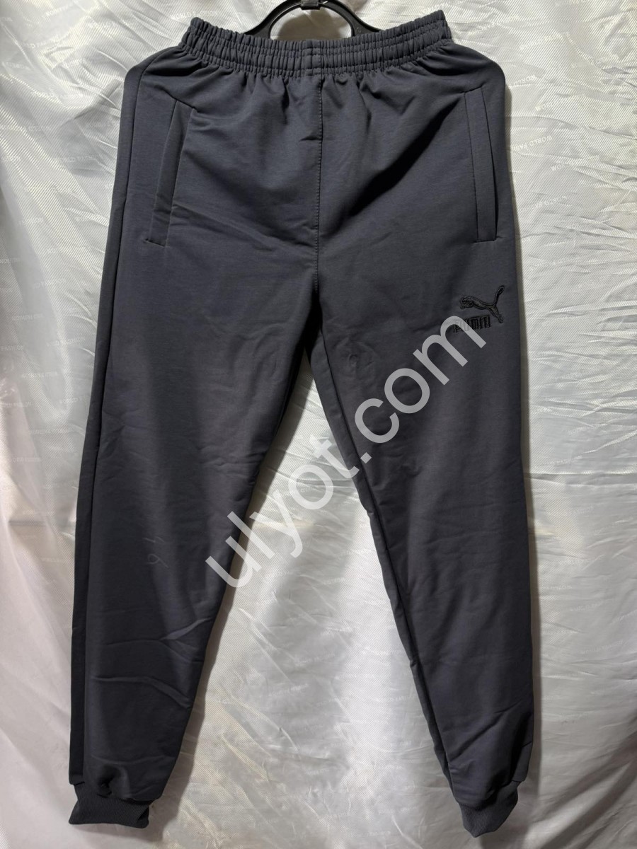 СПОРТ.ШТАНИ P15 (42-50) МАНЖЕТ Т.СИНІЙ