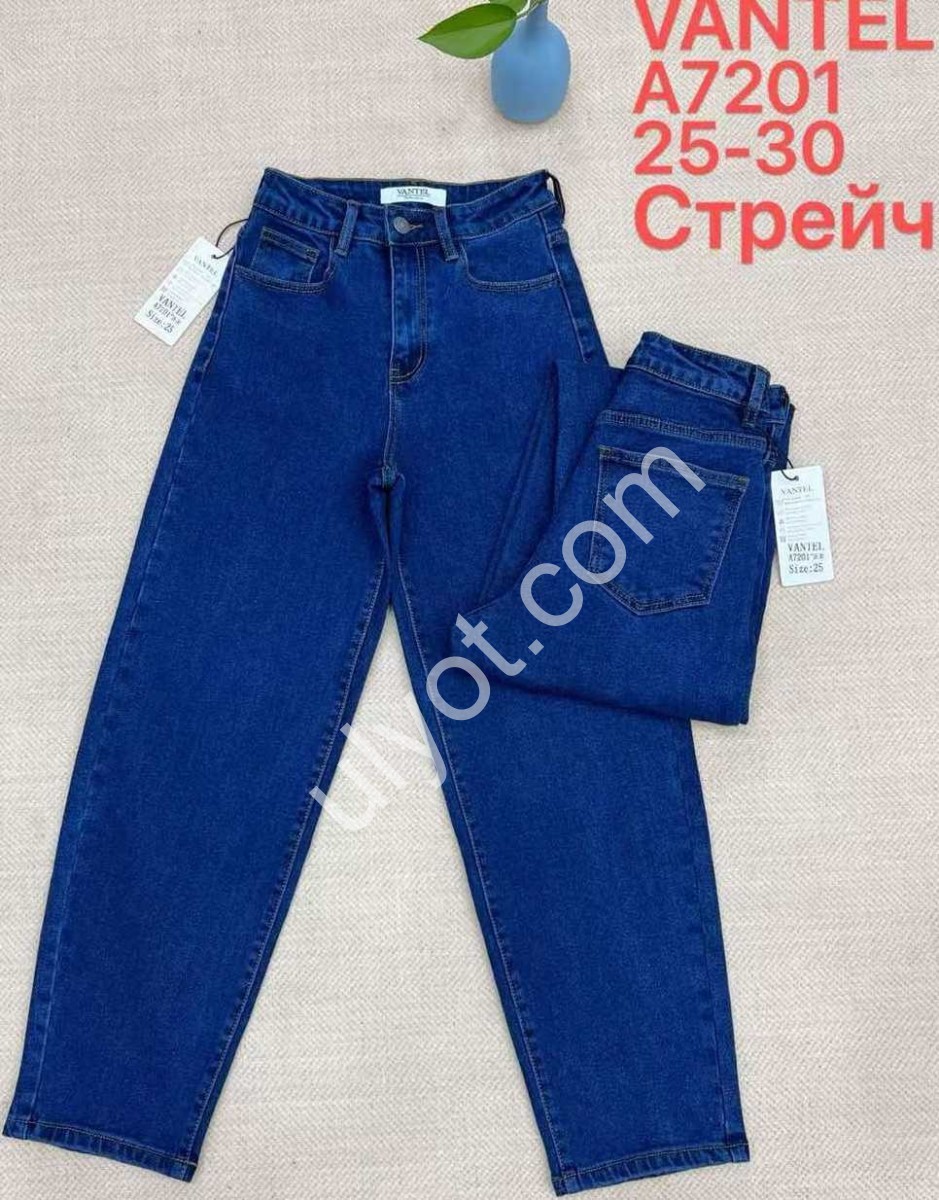 ДЖИНСИ VANTEL (25-30) Т.СИНІЙ A7201