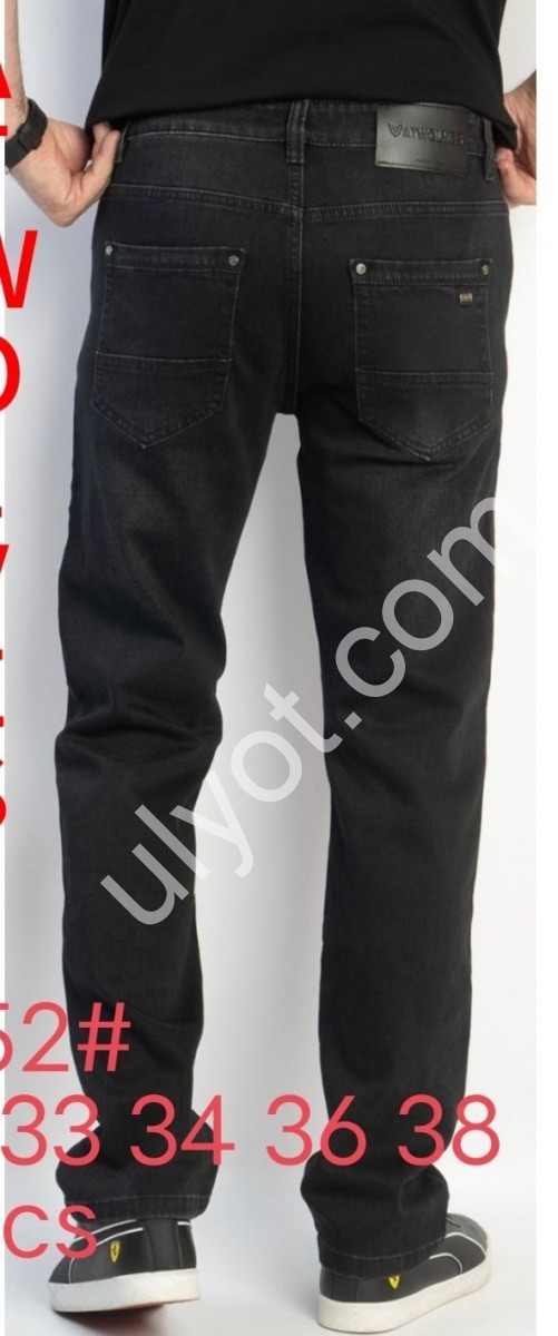 ДЖИНСЫ ATWOLVES (29-38) ГРАФИТ 6952