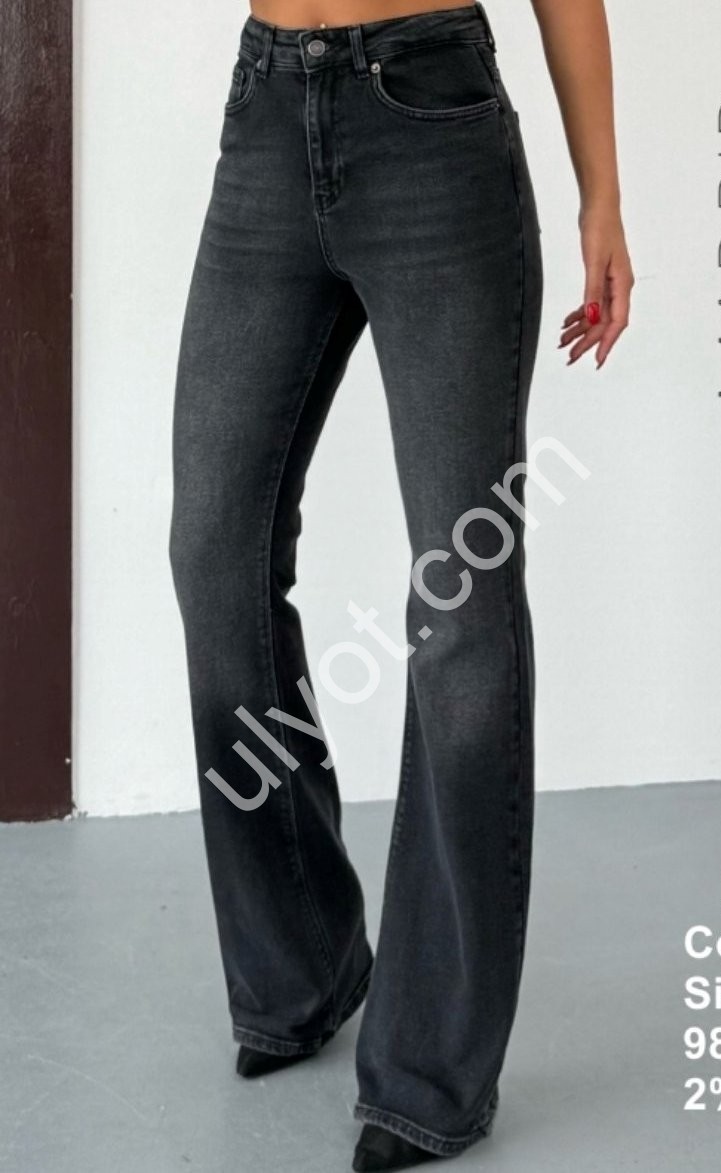 ДЖИНСИ ZEO BASIC (32-40) ГРАФІТ 4988