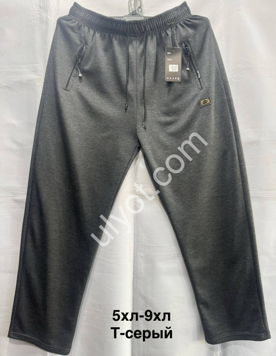 СПОРТ.ШТАНЫ (5XL-9XL) ПРЯМОЙ ГРАФИТ 8102