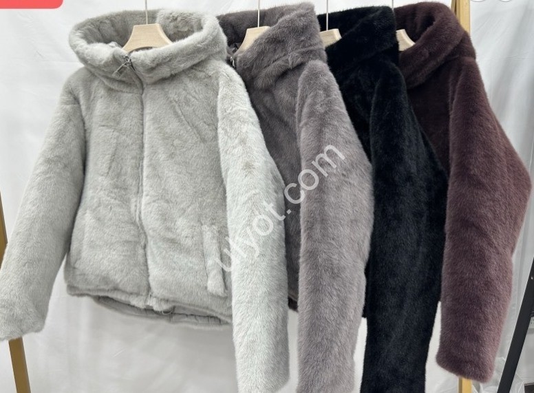 Фото 2 КУРТКА ДВУХСТОРОННЯЯ (M-2XL) ГРАФИТ 6969
