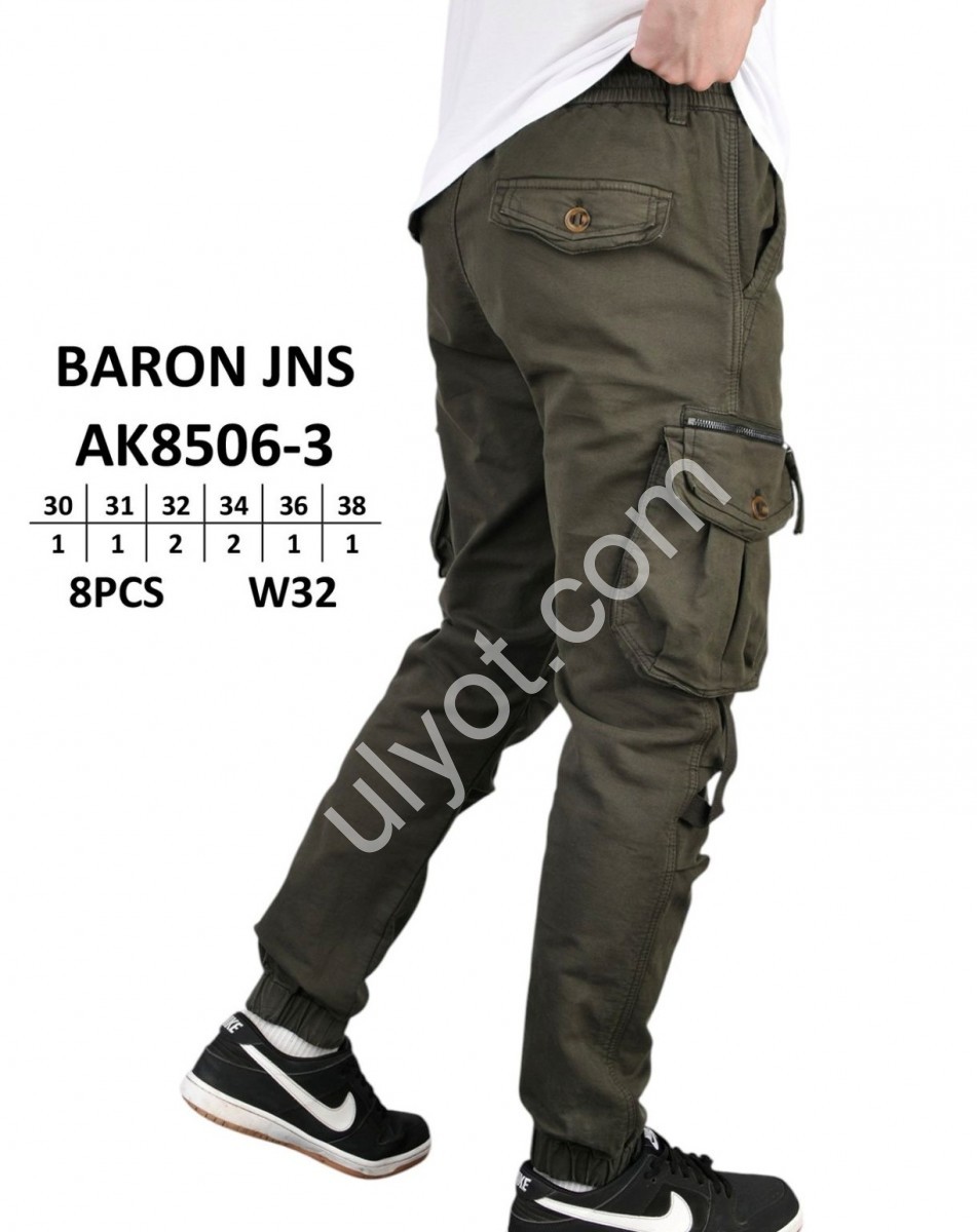 ДЖИНСИ BARON (30-38) ХАКІ 8506-3