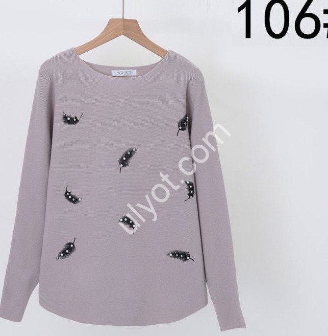 СВИТЕР (OVER SIZE) МИКС 106