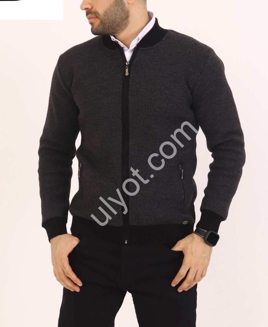 БОМБЕР DEVANTI (L-2XL) ЧОРНИЙ 72139