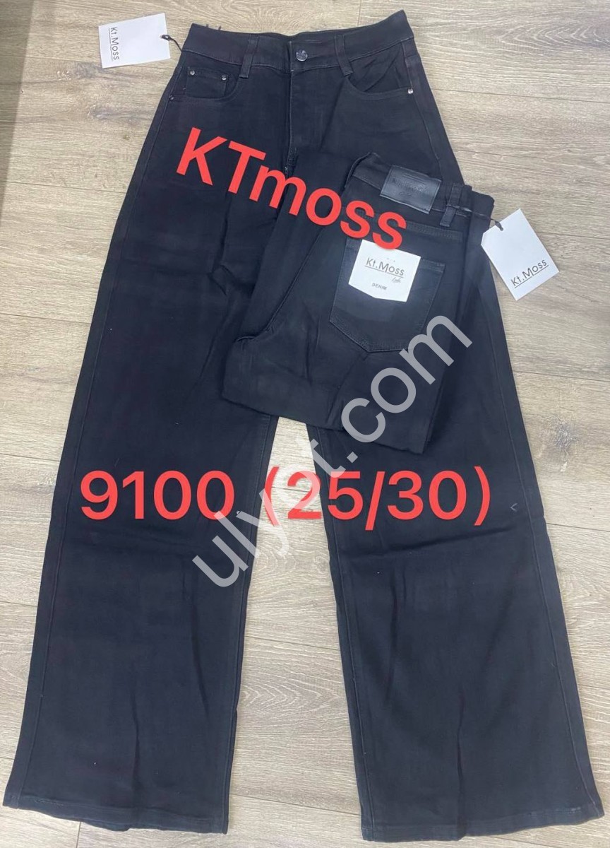 ДЖИНСИ KT.MOSS (25-30) ЧОРНИЙ 9100