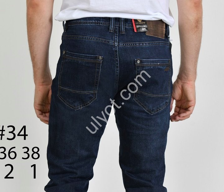 ДЖИНСЫ LS JEANS (32-38) Т.СИНИЙ 364-1