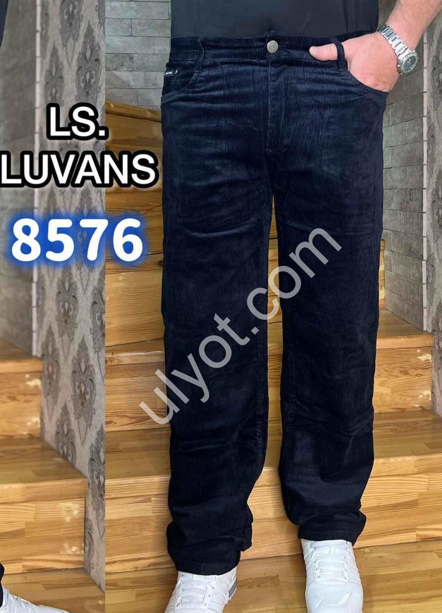 ШЛЮНИ LS JEANS (34-44) Т.СИНІЙ 8576-D
